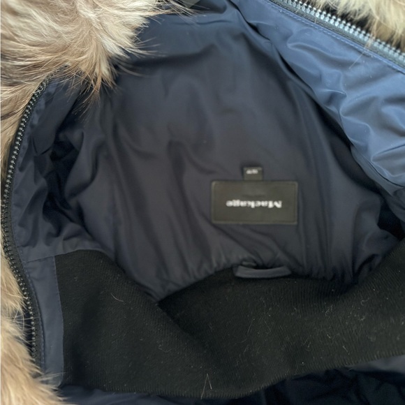 Women’s mackage Kay coat Navy blue  XS - Picture 3 of 5